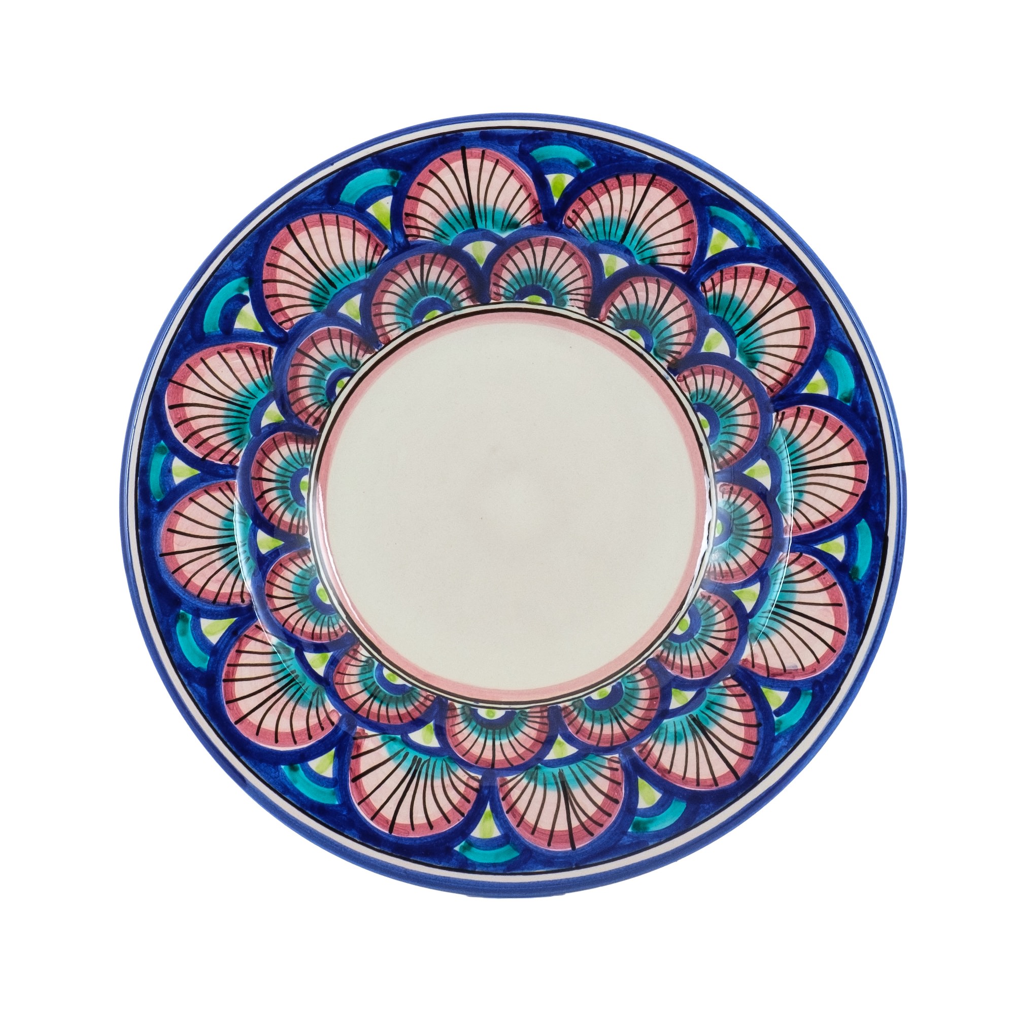 Collections dishes Ego the pink of Mozia Caltagirone - Sicilia